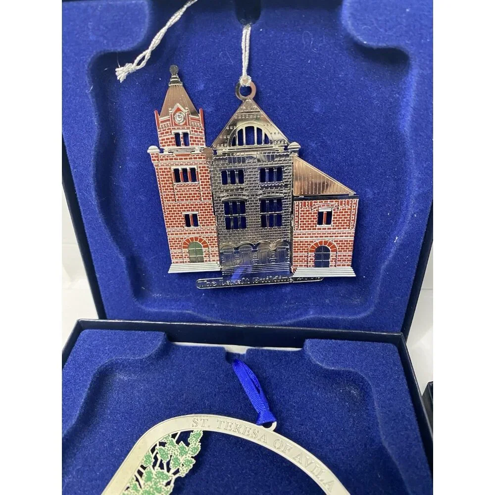 Carson City Nevada Historical‎ Building Christmas Ornament Series Lot 17